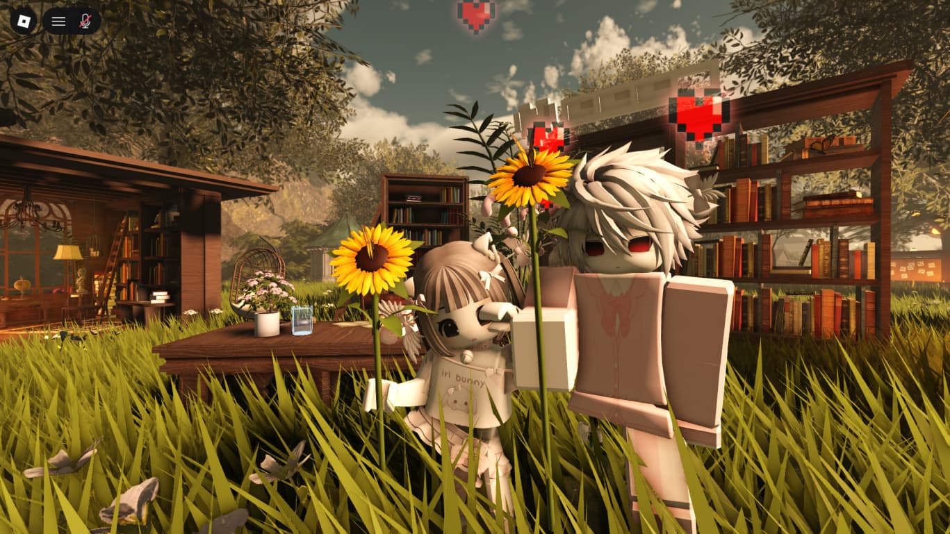 Bersama di taman bunga matahari